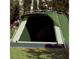 Vidaxl Tenda De Campismo Cabana Para 4 Pessoas Libertação Rápida Verde