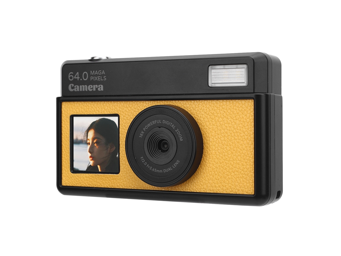 2026 câmera Digital 4k 64mp com Autofoco e Zoom 18x, Ideal para Estudantes