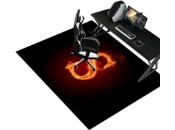 Tapete Cadeira Gamer Escritório Protetor Piso Antiderrapante 90 X 120 Cm Xunzheng