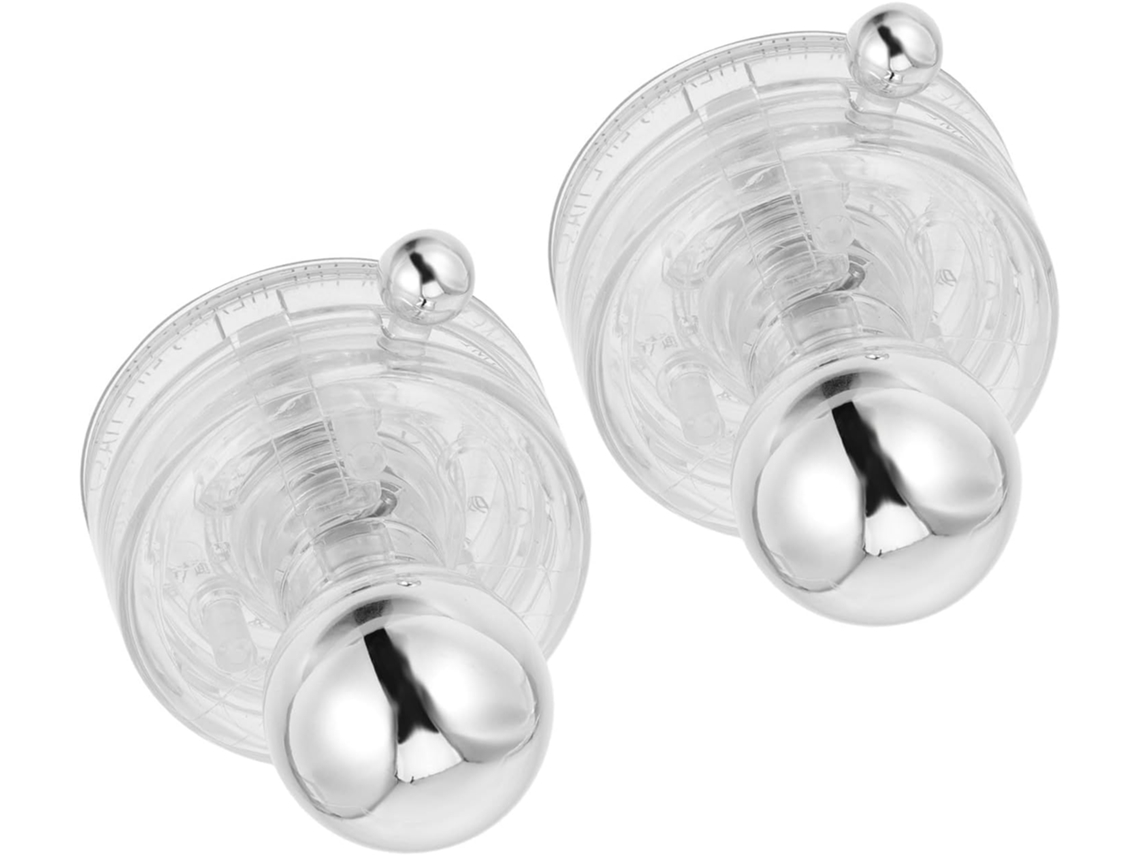 Artibetter Puxadores De Porta Com Ventosa Plástico Resistente, 2 Peças, Para Portas E Janelas Deslizantes, Fixação