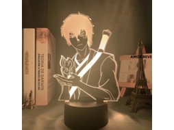 (estilo 2) Luz Led 3d Anime Avatar: A Lenda De Aang