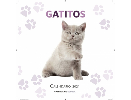 Livro Calendario Gatitos 2021 de Vários Autores (Espanhol)