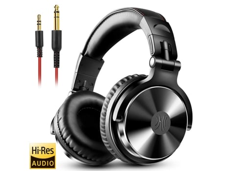 Oneodio Wired Professional Studio Pro Dj Auscultadores com Microfone Sobre a Orelha Hifi Monitor Música Auscultadores para Telefone Pc