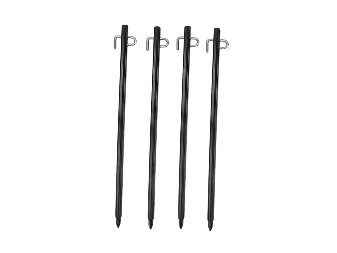 4pcs Pinos de Tenda de Liga de Alumínio Alta Resistência para Acampamento Outdoor Kit