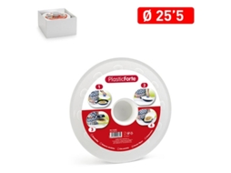 Giratortillas 25,5 cm blanco