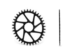 Prato Oval Race Face Cinch Boost Prateado 28Tgarbaruk