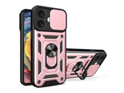 Capa Para Iphone 16 Plus - Tampa Deslizante Para Câmera - Tpu Pc