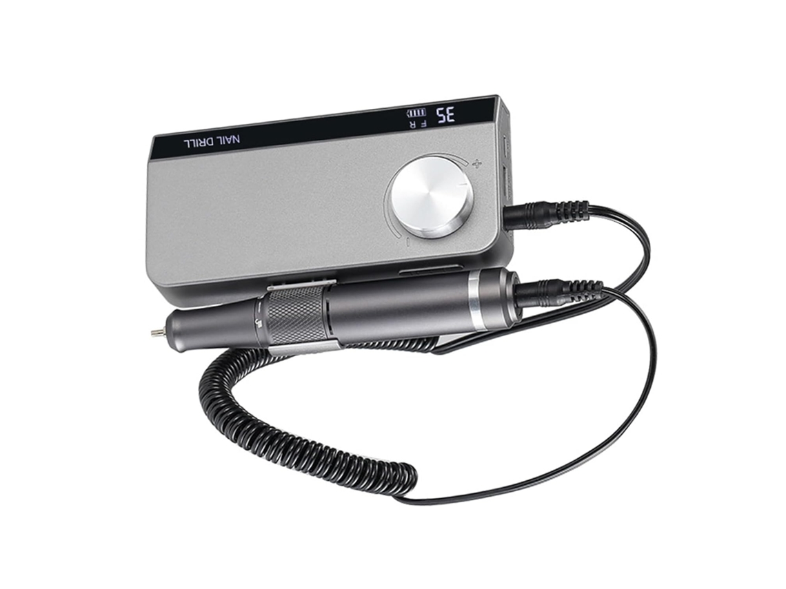 Lixa Elétrica De Unhas Sem Fios, 35.000 Rpm, Recarregável, Para Unhas E Pés.