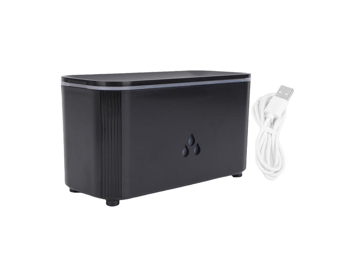 Laxiscreed Difusor De Óleo Essencial E Umidificador Silencioso Com Luz Ambiente, Ideal Para Ambientes De Mesa