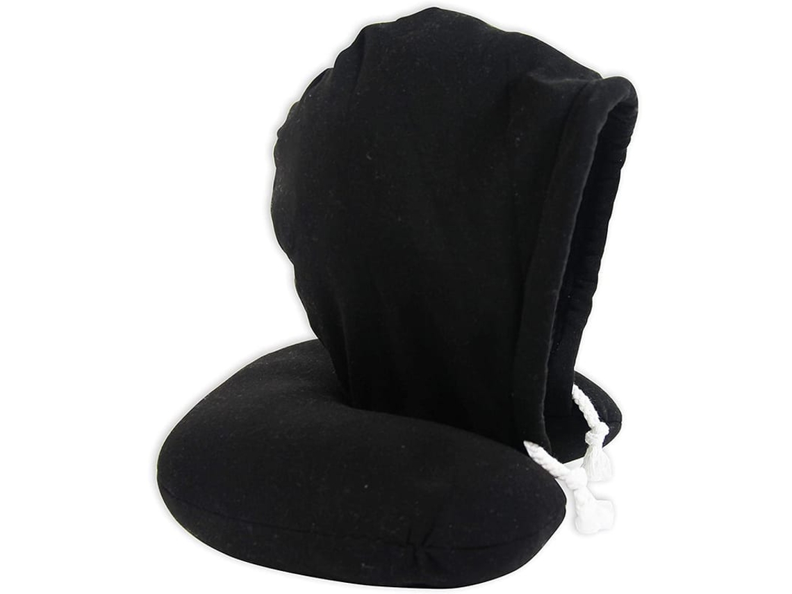 Travesseiro De Pescoço Com Capuz Para Viagens Almofada De Conforto Para Férias E Viagens