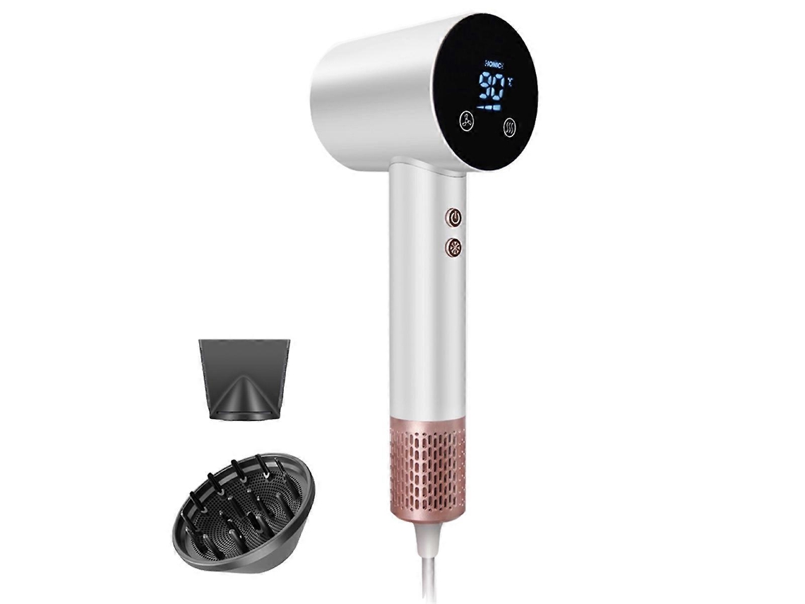 Super Secador De Cabelo 220 240v 1500w Secador De Cabelo Iônico Com Plugue Ue Ly Ebike