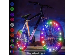 Kit com 2 Luzes Led para Rodas de Bicicleta, Rodas Led BRILVIBERA