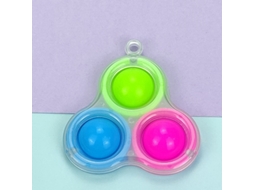 Simpl Gantungan Kunci Peredup Aksesori Jimat Mainan Untuk Pria Wanita Anak-Anak Sederhana Gantungan Kunci Antistress Cincin Hadiah Mainan Fidget