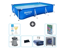 Bestway Piscina Bestway Steel Pro Retangular - 300x201x66 Cm - 7-peças S216