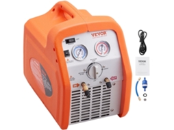 VEVOR Máquina de Reciclagem de Refrigerante Portátil de 3/4 Hp- Alta Tensão Protegida Ac 220-240V 60Hz Hvac Máquina de Reciclagem (Outlet Grade A)