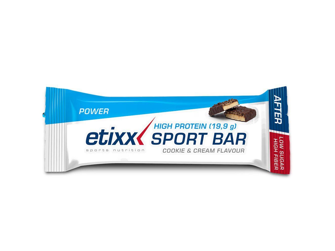 Etixx High Protein Cookie&Cream 55Gr 12 Units