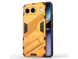 Compre Capa De Pctpu À Prova De Choque Com Suporte Laranja Para Oneplus Nord 4