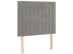 Headboard, Headboards Vidaxl Cinzeto Veludo (100 Cm)