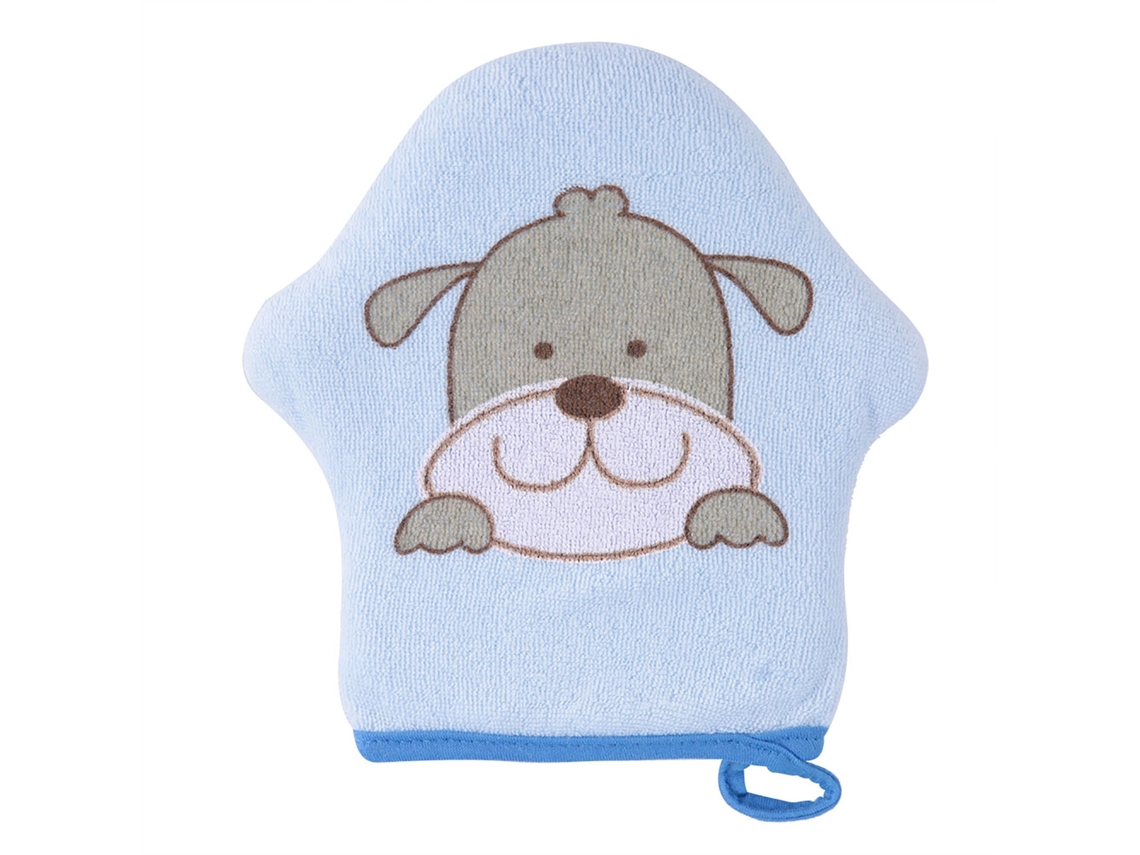 Mali esponja de Banho para Bebê de Algodão Macio Modelo Estrela Cartoon Cachorro