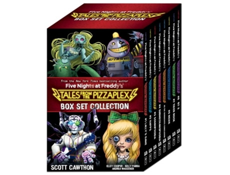 Livro Five Nights at Freddys Tales from the Pizza Plex Box Set de Scott Cawthon, Elley Cooper et al. (Inglês)