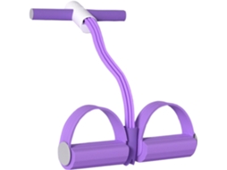 Faixa Elástica Portátil Antiderrapante Ergonômica Para Exercícios | Puxador De Pedal Alongamento Com