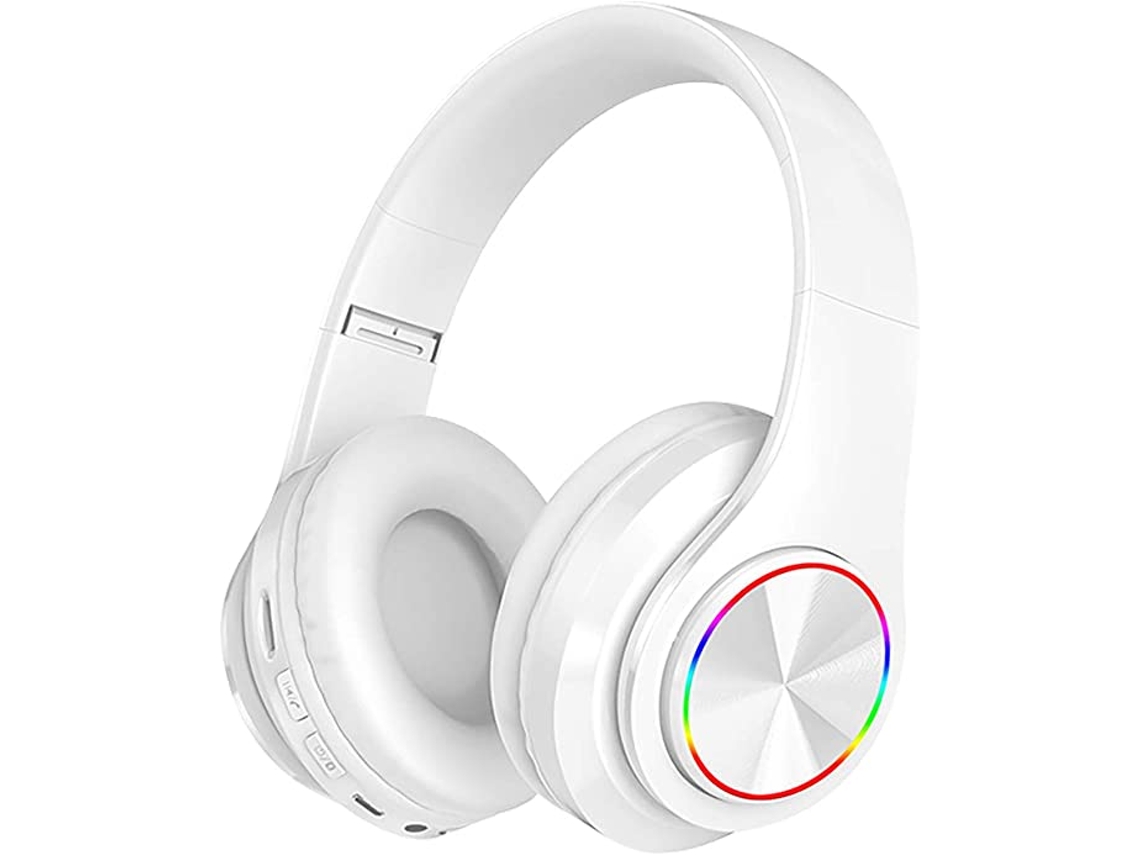 Auscultadores Bluetooth Sem Fio Over-Ear com Microfone