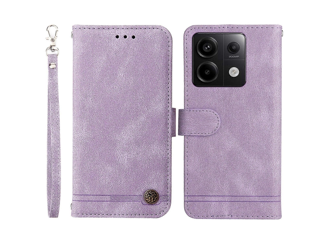 Capa Alça Para Xiaomi Xiaomi Redmi Note 13 Pro Veanxin Pele