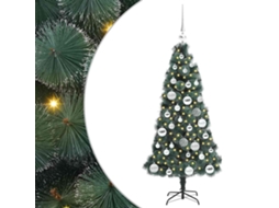 Conjunto 1 Árvore De Natal Artificial Vidaxl Verde Plástico (120 Cm)