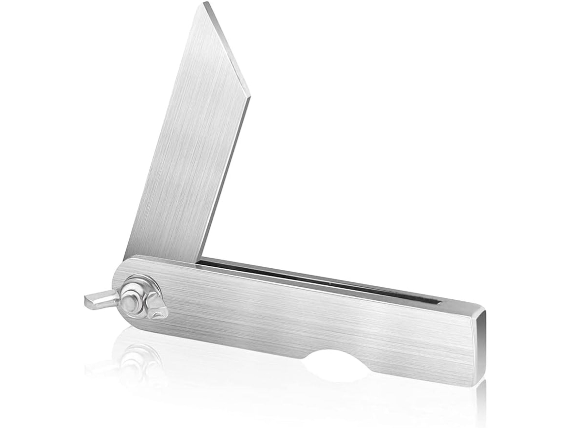 Goniômetro Mini Lucky Angle R Com Medidor De Ângulo Em T Deslizante De 4 Polegadas