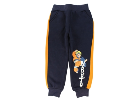 Calças de Criança NARUTO Poliéster Azul (XS)