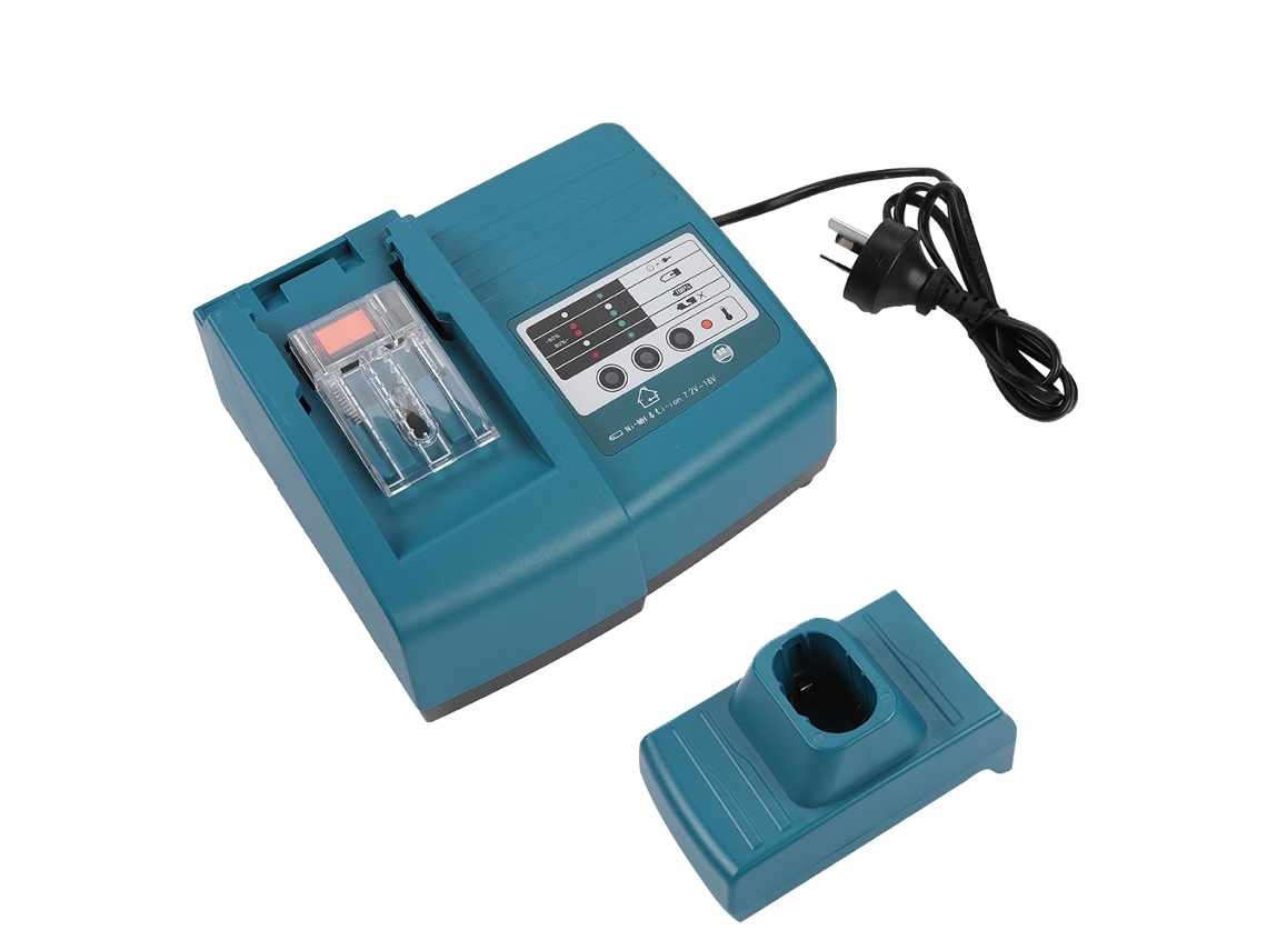 Carregador De Baterias De Íons De Lítio 1.5a Para Makita 14.4v/18v