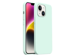 Capa De Silicone Líquido Ultra Fina Para Iphone 14 - Cobertura Total - Magsafe
