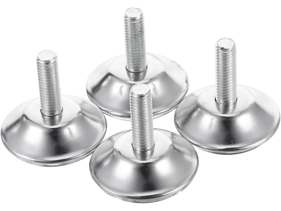 Tehaux Conjunto De 4-niveladores Ajustáveis Para Móveis, Ideais Para Sapateiras E Mesas De Jantar, Com Design