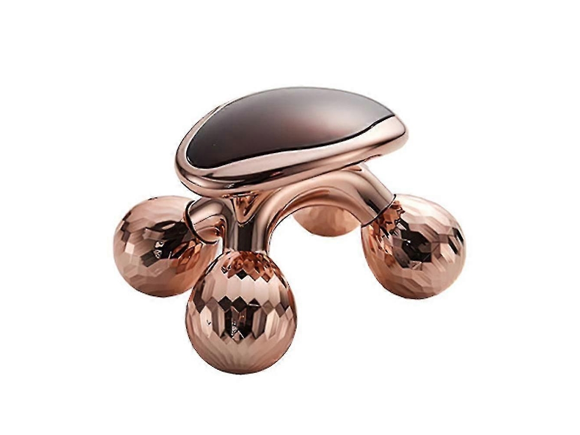 Massageador Facial com Rolos, Aparelho de Tonificação e Lifting Dourado GOKOCO