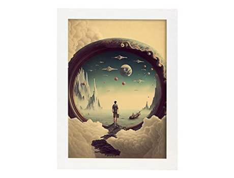 Portal De Arctal NACNIC No Surrealismo Cinematográfico Ilustrações E Gravuras De Desenhos Animados Abstratos E Artísticos Para A3 Quadros Brancos