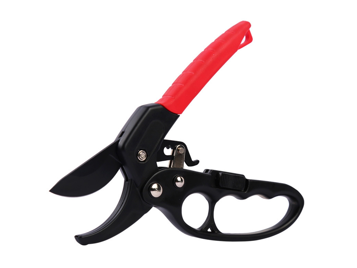 Tesoura De Poda Avançada Com Lâmina Deslocada: Fabricada Em Aço Sk-5 Revestido De Titânio – Ideal Para Podar Rosas, Trepadeiras E Bonsai.