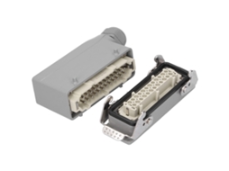 Conectores Industriais Impermeáveis Sideout: 24 Contatos, Plug Avião, 500v