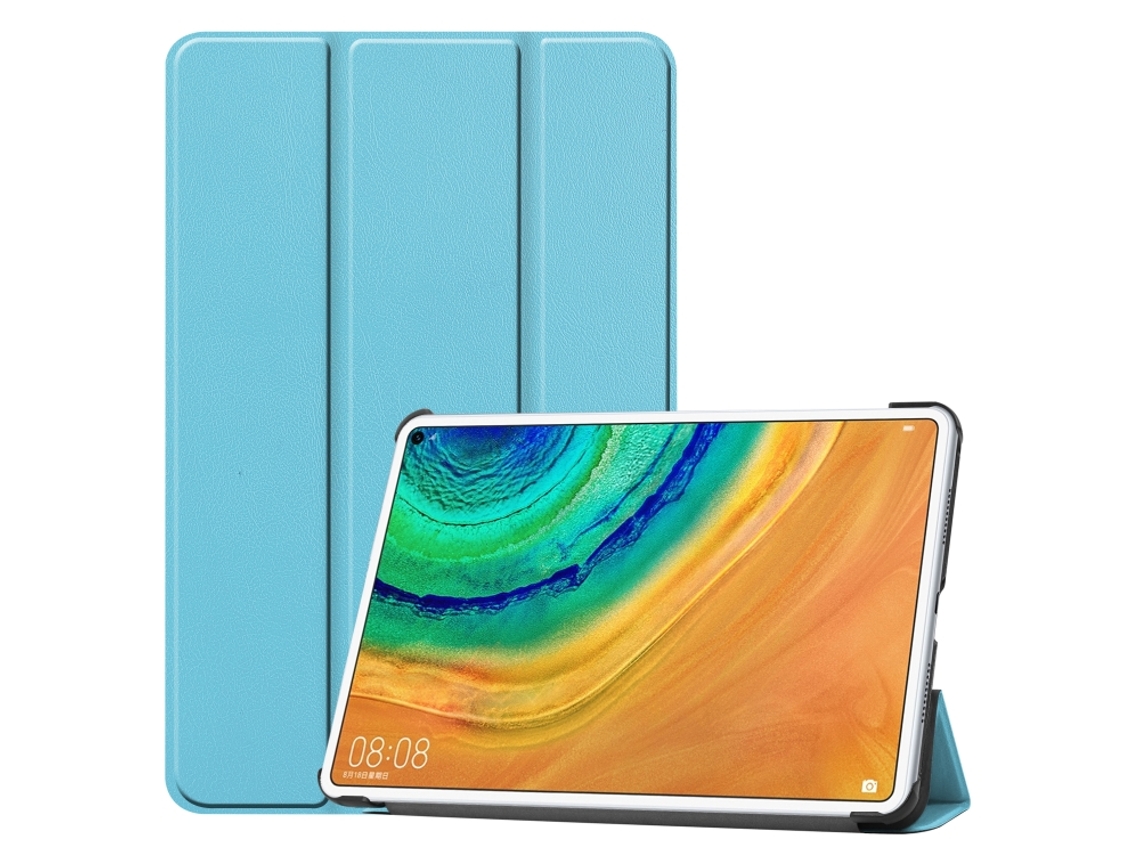 Capa‑flip Horizontal Pu Textura Custer Halinuia Com Suporte Triplo Para Huawei Matepad Pro 10.8