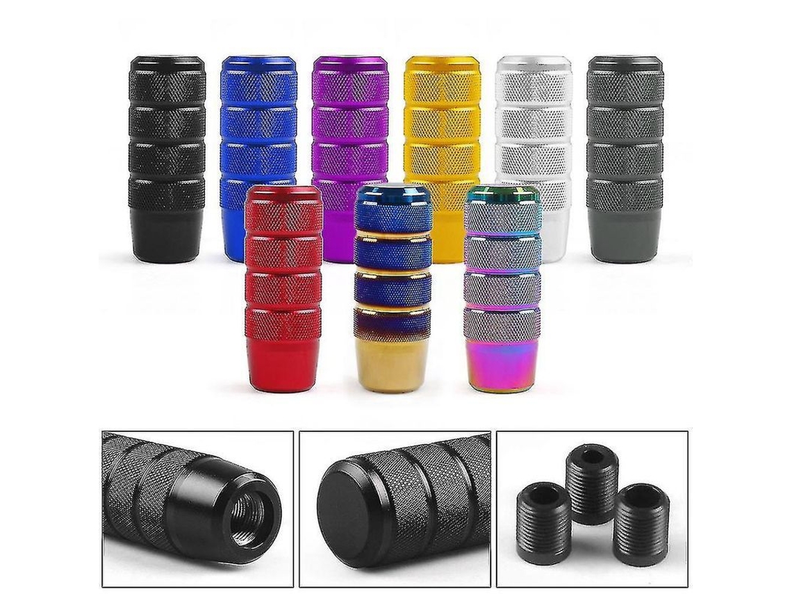 Botão De Marcha Universal Anti-derrubamento 95mm Em Alumínio Com Rosca Para Transmissão Manual Lâmina