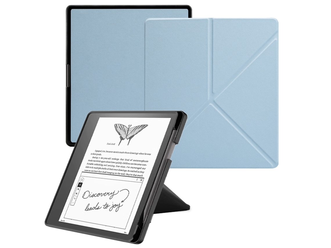 Elysve Capa Protetora Para Leitor Kobo Libra Scribe 10, 2 Polegadas Azul Celeste