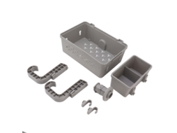 Cesta de Armazenamento para Lado de Piscina com Porta Copos, Multifuncional e à Prova D'água S/MARCA