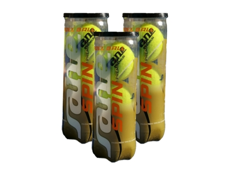 Pelotas Spin Premium Pack 3 Tubos X3 Sane