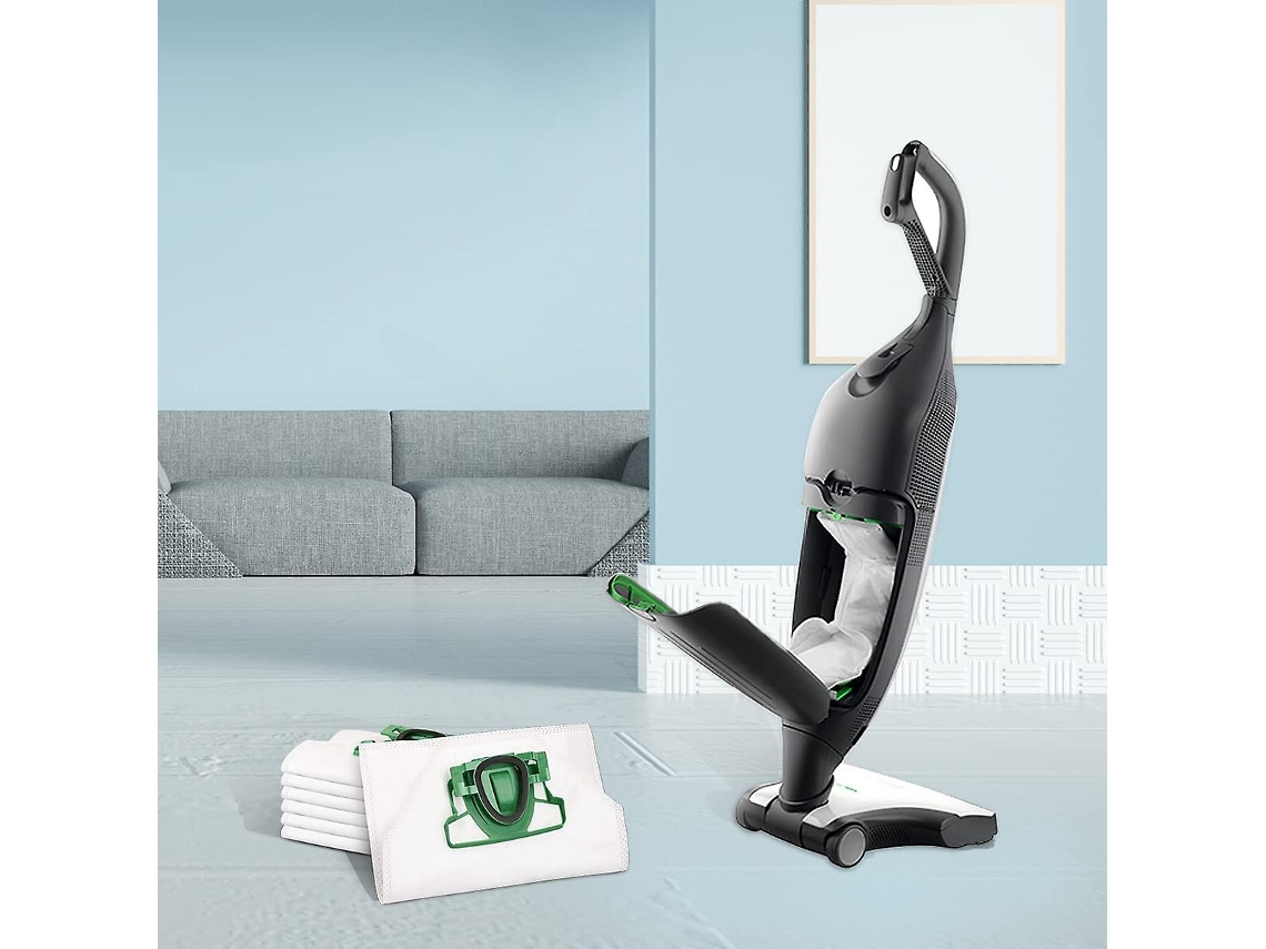 Sacos De Substituição Para Aspiradores De Pó Vorwerk Kobold Vk200 Fp200, 8 Peças. Zeuxo