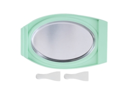 Sorveteira Enrolada, Verde, Mini Compacta, Fácil De Usar, Sorvete Iogurte Congelado Diy