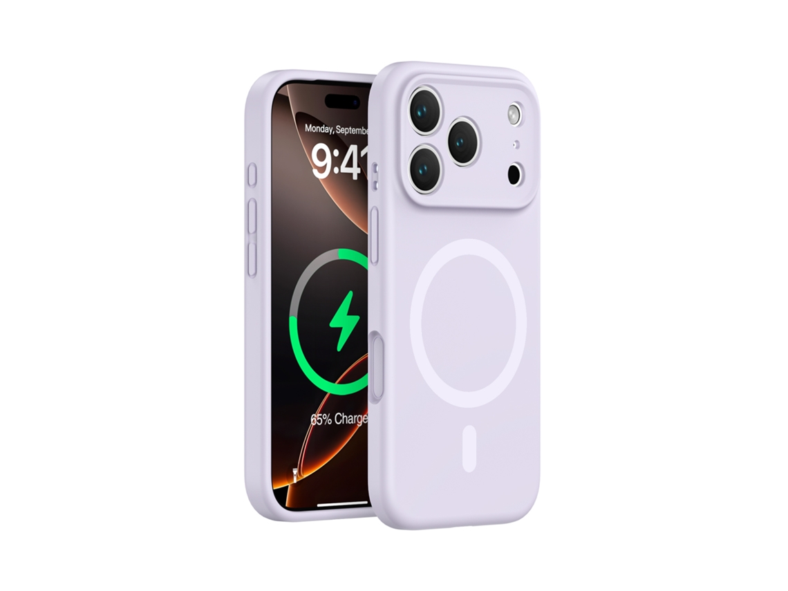 (roxo, Iphone 17 Pro) Capa De Silicone Líquido Para Iphone, Forte Fixação Magnética, Proteção Completa, Design Minimalista.