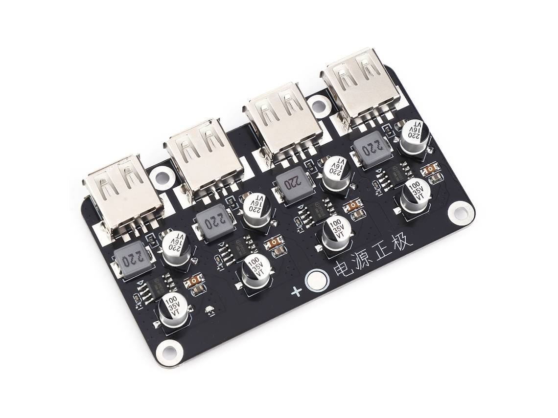 Módulo De Carregamento Rápido 4 Canais 12v 24v
