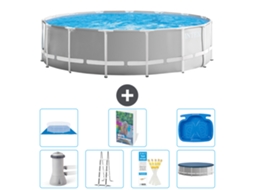 Intex Piscina Prism Frame Redonda - 457x122 Cm - 8-peças S662