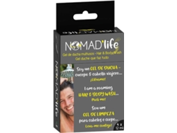 Multipack NOMAD LIFE Gel de Limpeza Cabelos e Corpo (4 x 12 ml)