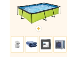 Exit-toys Piscina Exit Retangular - 300x200x65 Cm - 5-peças S190