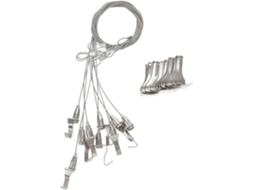 Fio Ajustável De Aço Inoxidável Para Pendurar Quadros, 10 Peças, Capacidade De 30kg 66lb, Ideal Para Obras De Arte E
